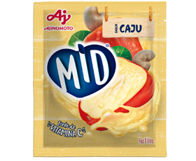 Refresco Em Pó Mid® Sabor Caju 20g